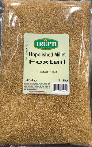 Unpolished Foxtail Millet 1 lb