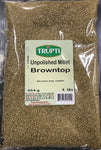Unpolished Browntop Millet 1 lb