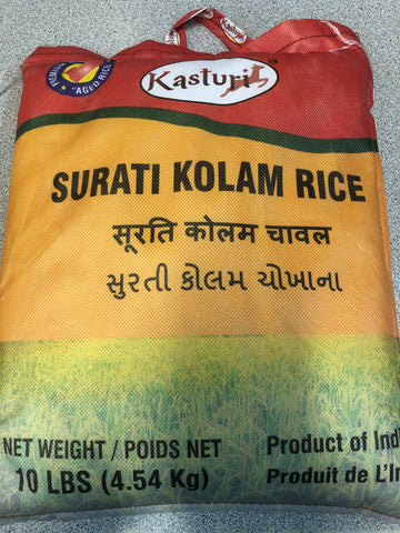 Kasturi Surati Kolam Rice 10 lbs