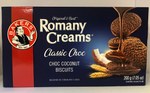 Bakers Romany Creams Classic Choc Coconut Biscuits 200 gms