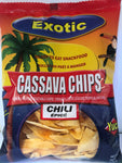 Exotic Cassava Chips Chilli 150 gms