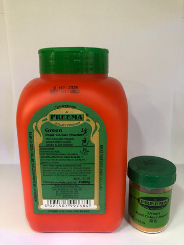Preema Green Food Colour